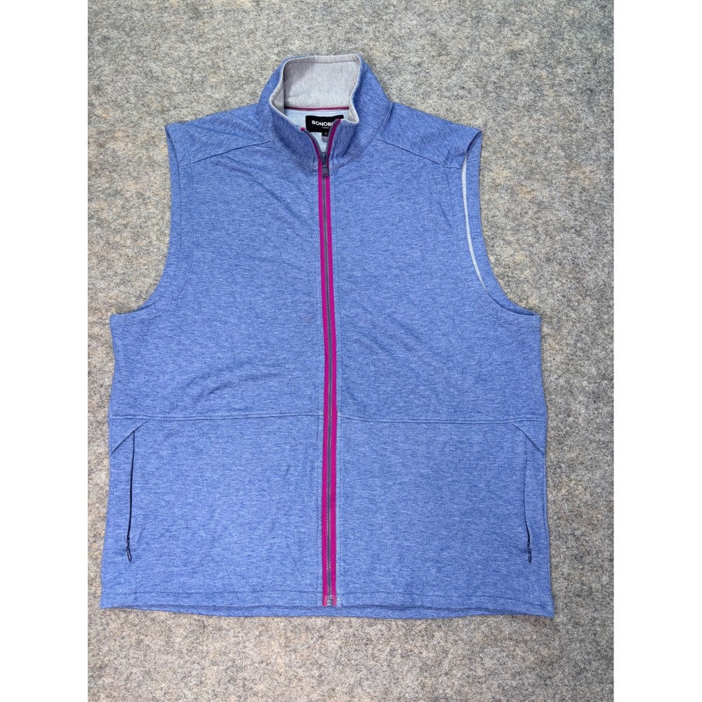 Bonobos Vest | Blue & Pink | Large